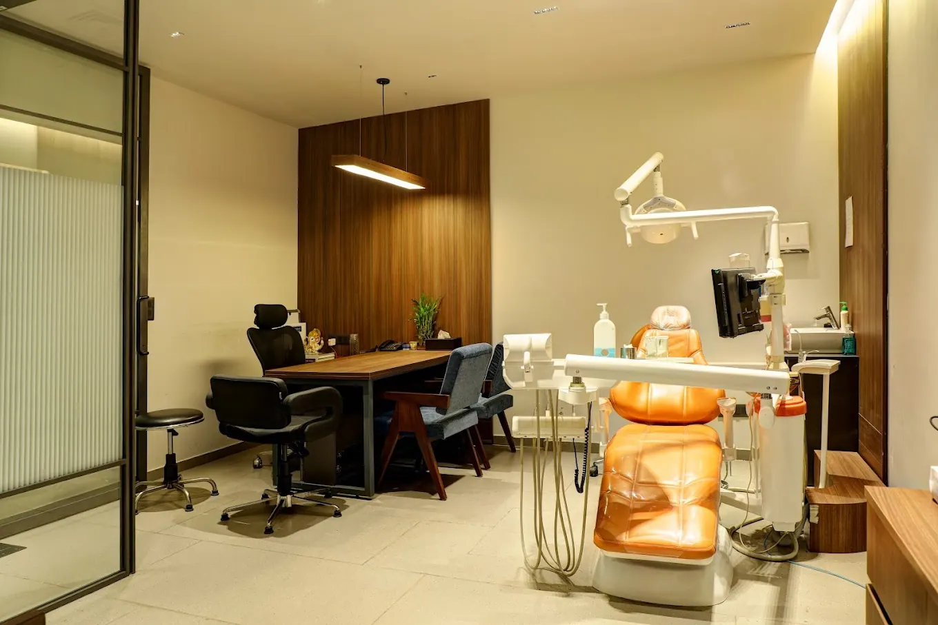 Consultation room at Bite Dental Clinic, MedHarbour Hospital, Sector 51, Gurugram
