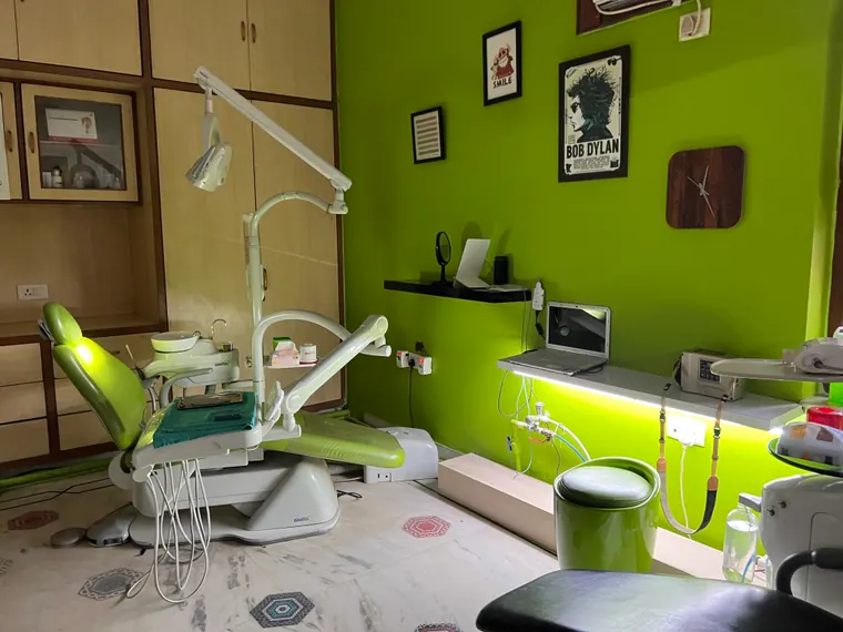 Treatment room at Bite Dental Clinic, Meera Bagh, West Delhi