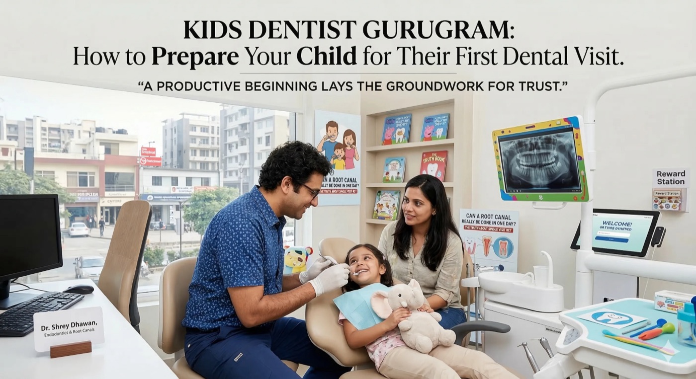 Kids Dentist Gurugram: Preparing Your Child for Their First Visit