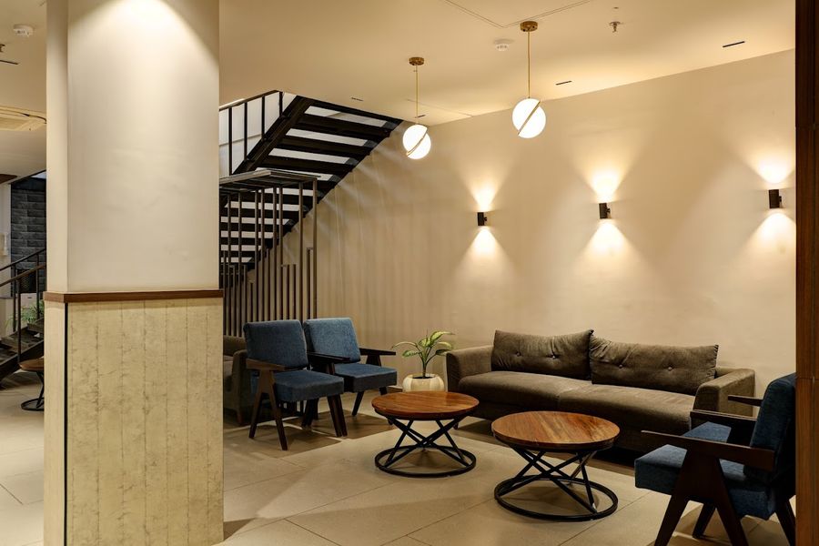 Bite Dental Gurugram clinic waiting lounge