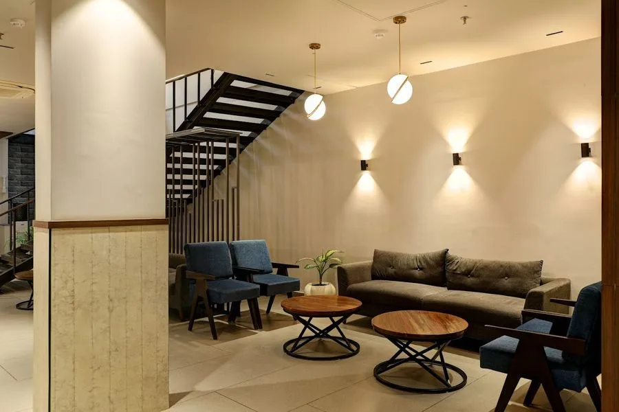 Bite Dental Gurugram clinic waiting lounge